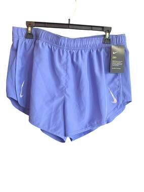 Nike Women's Dri-FIT Tempo Race Running Shorts Blue XL CU3112-500
